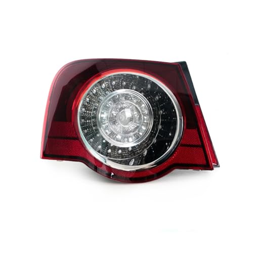 Feu arrière extérieur gauche pour VW Passat B6 2006-2011 berline avec lampe DRL rouge foncé