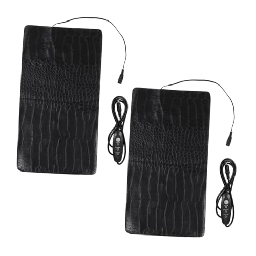 BESPORTBLE Calentador De Colchón para Mascotas 2 Uds 3 Animales Cama para Animales Eléctrica para Colchones Mantas Eléctricas De Cuero PU