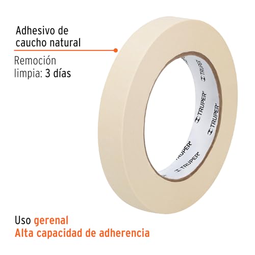 Cinta masking azul Truper 25 Imagen adicional