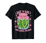 Pickle Just a Girl Who Loves Pickles Funny Food Lover T-Shirt