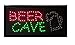 Beer Cave L.E.D.Sign