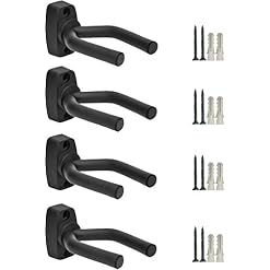 ZXM Stand de Guitare Crochet Mural Guitare Crochet Vertical Bass Violon Pipa Rack Wall (4 PCS) - Les Beatles, Paul McCartney, John Lennon, RIngo Starr, George Harrison