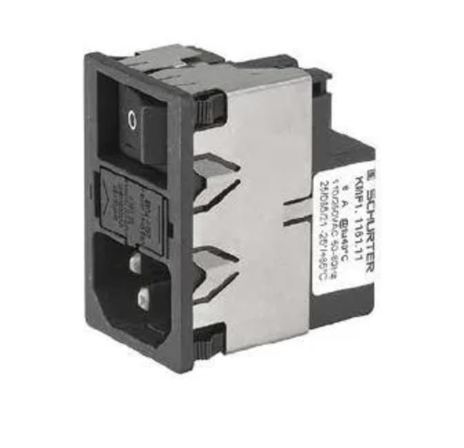 KMF1.1141.11,AC Power Entry Modules Power Entry MOD 4A 10A/250VAC No/Drawer