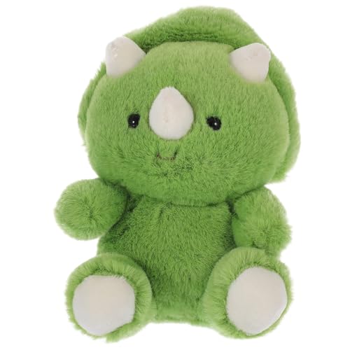 Image of Flufies Plush Toys - Snuggly and Aesthetic Stuff Plush Toys and Baby Toys - Soft Toys for Baby Girl and Baby Boy - Soft Toys for Girlfriend Gift (Woolen Dino)
