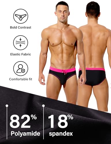 Traje de baño para hombre Arjen Kroos elástico tipo bikini 5