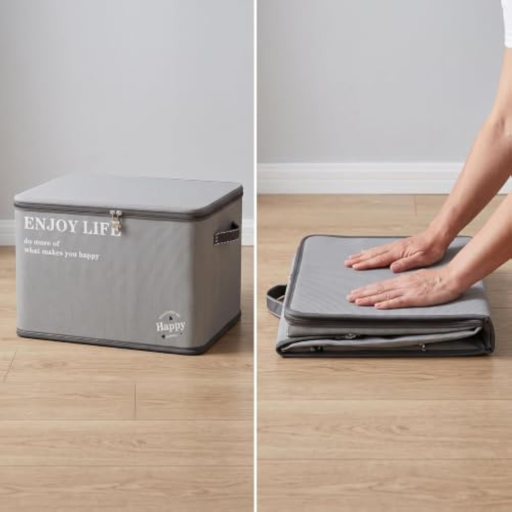 Foldable Storage Box with Password Lock
