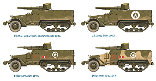 Italeri 510007510 - 1:72 M3 75mm Half Tank, Fahrzeuge – Bild 7