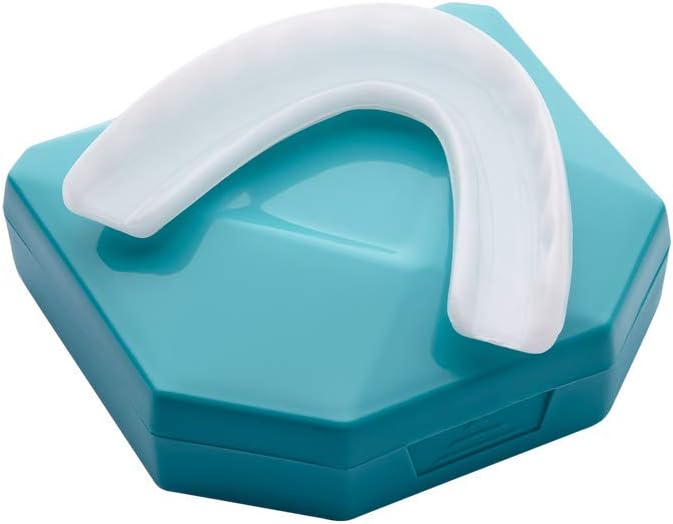 OzDenta Professional Dental Guard - Pack of 2 - Upgraded Mouth Guard For Teeth Grinding, Anti Grinding Night Gum Shield, Stops Bruxism, Tmj & Eliminates Teeth Clenching, 100% Satisfaction