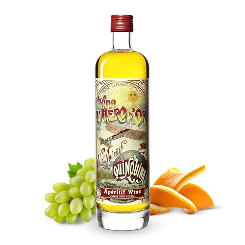 Tempus Fugit Spirits, Kina L'Aero D'Or, 70Cl, 18% Abv, Liqueur Using A White Wine Base Made From Piedmont-Grown Grapes, Make Classic Cocktails Or Drin