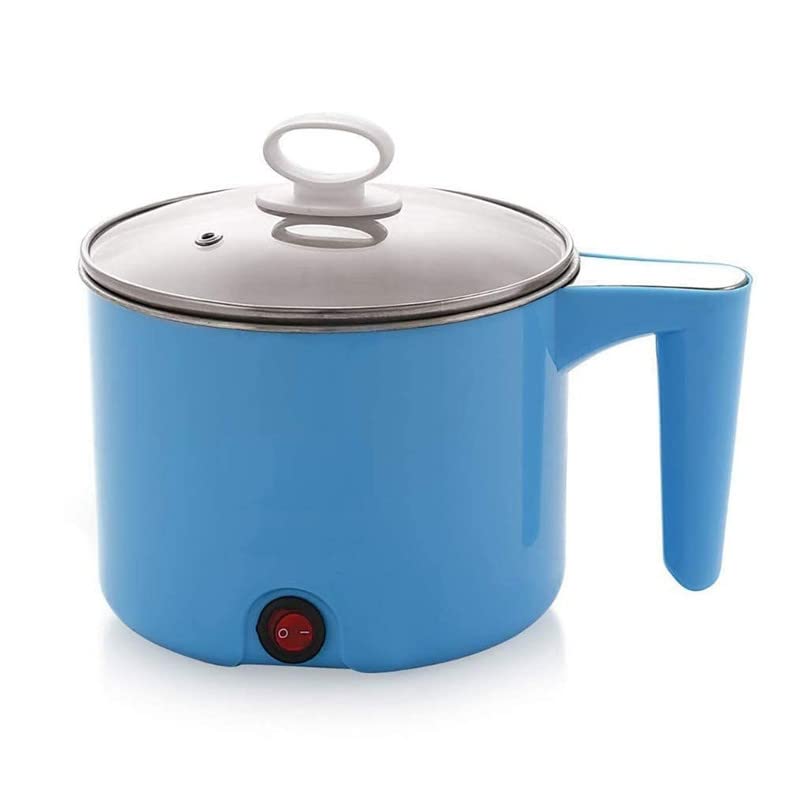 Multifunction Electric Cooking Pot Steamer // Noodle Maker // Egg Boiler // Vegetable and Rice Cooker and Steamer // Electric Mini Cooker Kettle with Concealed Base (1.5 Liter Capacity)-image-29