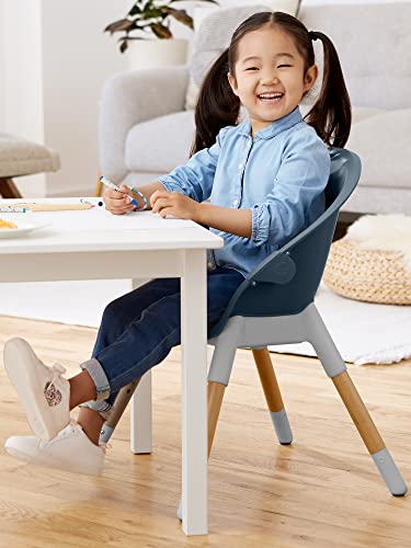 Skip Hop Baby High Chair 4 in 1 Convertible High Chair, EON, Slate Blue - image 8