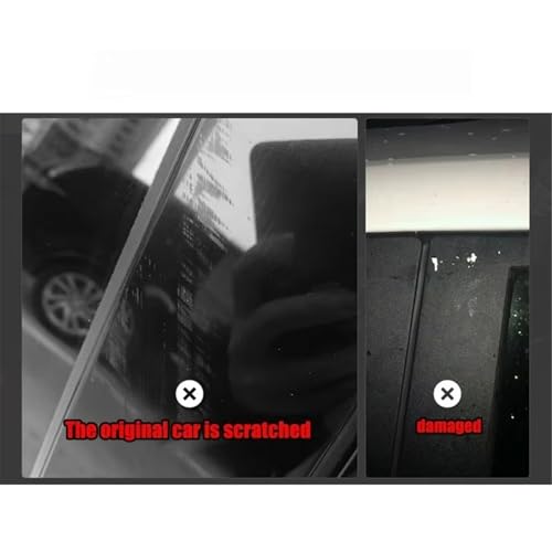 Láminas de fibra de carbono de alta calidad para pilares de Nissan Sylphy 2012 a 2019 2