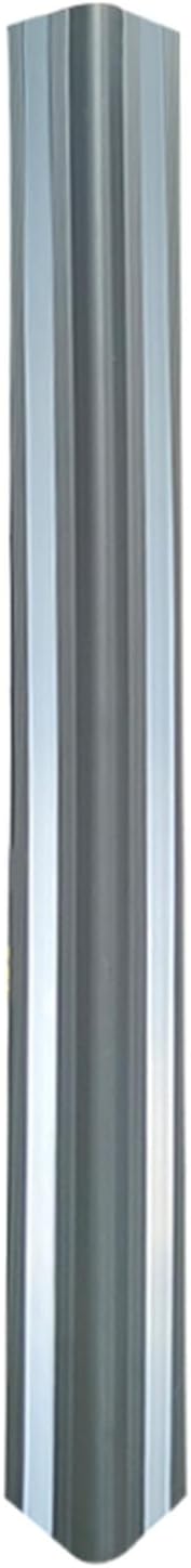 Rubber Corner Protector for Cars - Parking Garage Wall Guard, Anti-Scratch Thick Edge Protectors, Reflective Safety Corner Guards, 2 Colors for Enhanced Visibility