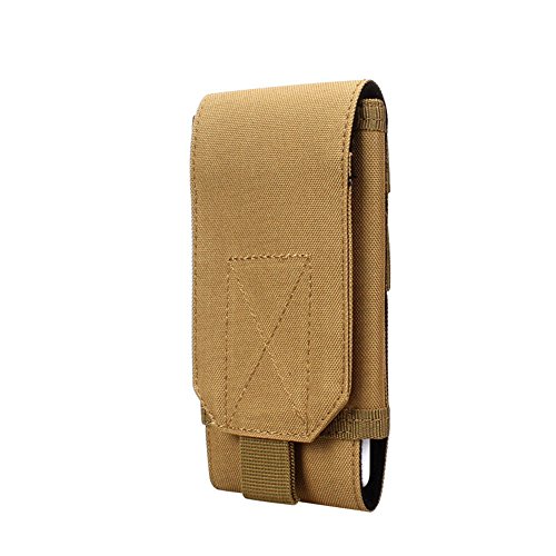 Tactical Molle Smartphone Holster, Universal Army Mobile Phone Belt Pouch Edc Security Pack Carry Accessory Kit Blowout Pouch Belt Loops Waist Bag Case For Iphone Se 5S Samsung Galaxy S4 Mini #TOP6