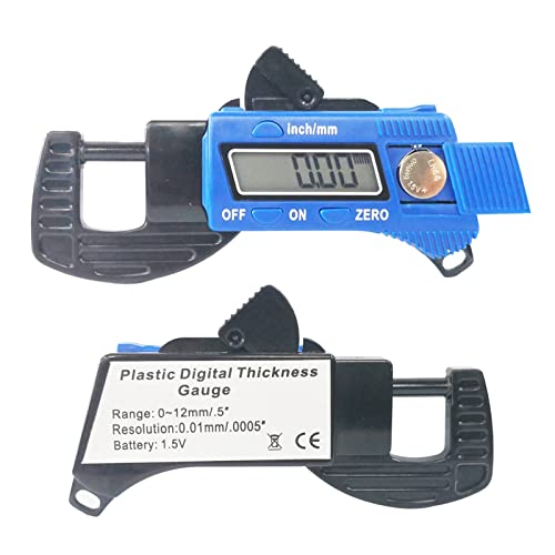 Medidor de Espesor Digital 0.01mm, Rango 0 a 12.7mm, Pantalla Digital miniatura 5