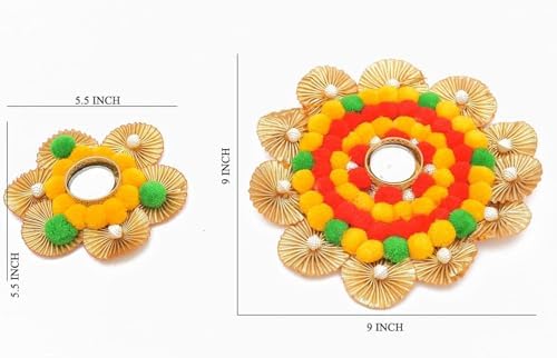 Sanvatsar Home Decorative Rangoli Set of 7