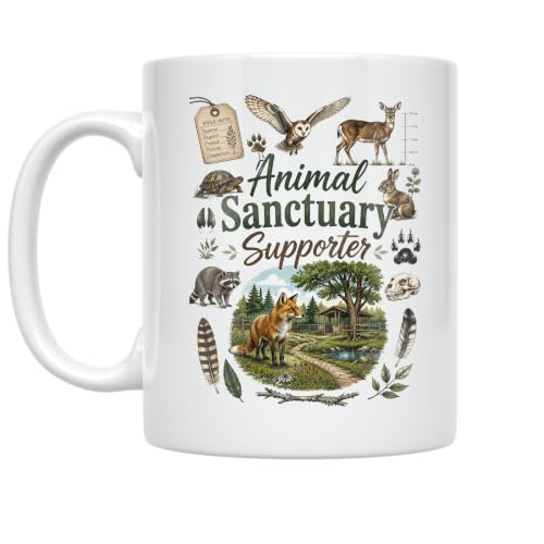 Animal Sanctuary Supporter Ceramic Mug 11 oz