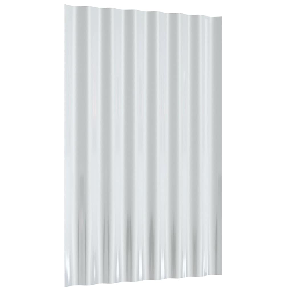 Genérico Paneles tejado 12 Unidades Acero galvanizado Antracita 60x36 cm, Tejas y baldosas para Techo Antracita,319126