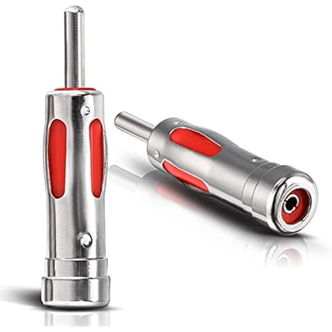 Adaptador Antena Coche Eightwood® ISO Hembra Conector DIN Macho Cover
