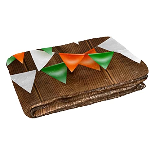 Couverture Saint-Patrick plaid canapé camping pique-nique plage