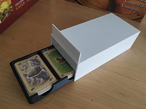Dispensador de Cartas Compatible con Catán con Caja y Fundas - imagen 4
