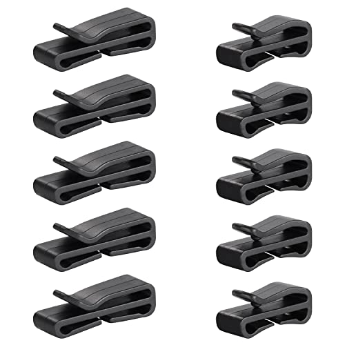 10 Clips Attache Masque Casque de Ski,Fixation pour Masque de Casque de Ski, faciles à Installer sur Les Sangles du Casque Cover