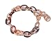 Fashion Brown Gold Tone Chain Bracelet