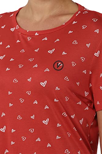 Image of Van Heusen Women's Cotton Graphic Regular Fit T-Shirt
