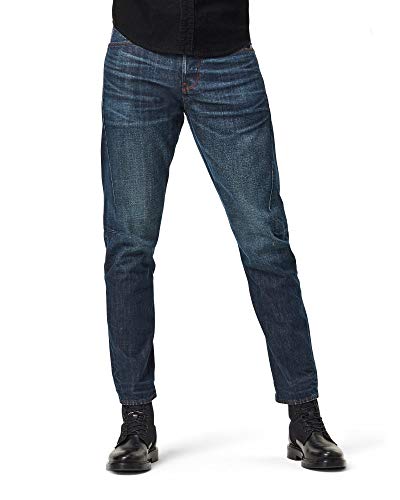 G-Star Raw Scutar 3d Slim Jeans, Vaqueros Para Hombre, Azul Antic Regal Marine D18915-B988-B994 , 28w 30l G-Star Raw Scutar 3d Slim Jeans, Vaqueros Para Hombre, Azul Antic Regal Marine D18915-B988-B994 , 28w 30l