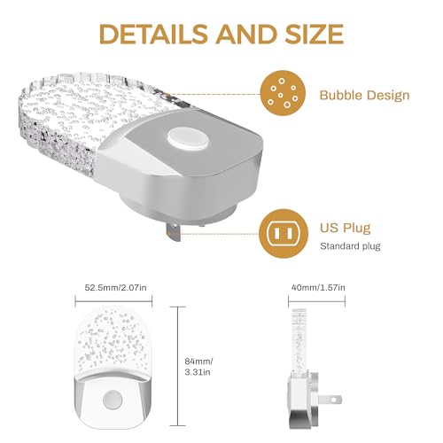 2-Pack RGB Night Light with Sensor - 50% Off $9.99