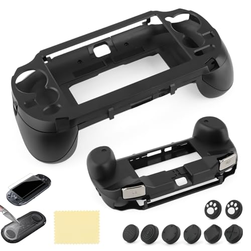 Funda protectora para mando de PlayStation PS Vita 1000 L2 R2 con gatillo de mano, funda protectora, accesorios