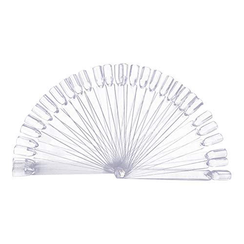 150 Pieces Nail Sample Sticks Clear Nail Sample Sticks Polish Color Board Display Practice Nails Tips