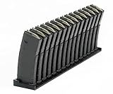 The Mag Rack - Magazine Storage/Display - AR PMAG Shelf Rack - Made in USA - Secure Fit and Sleek, Tactical Design .223/5.56 x 45 NATO (15)