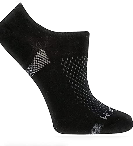 Fruit of the Loom Womens CoolZone Cotton Lightweight Liner Socks, 6 Pack, White, Shoe Size: 8-122