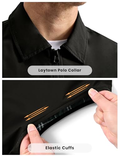 TBMPOY Men's Vest Casual Lightweight Thin Utility 3 Zip Pockets Stylish Sleeveless Jackets Summer Fall Golf Travel Business4