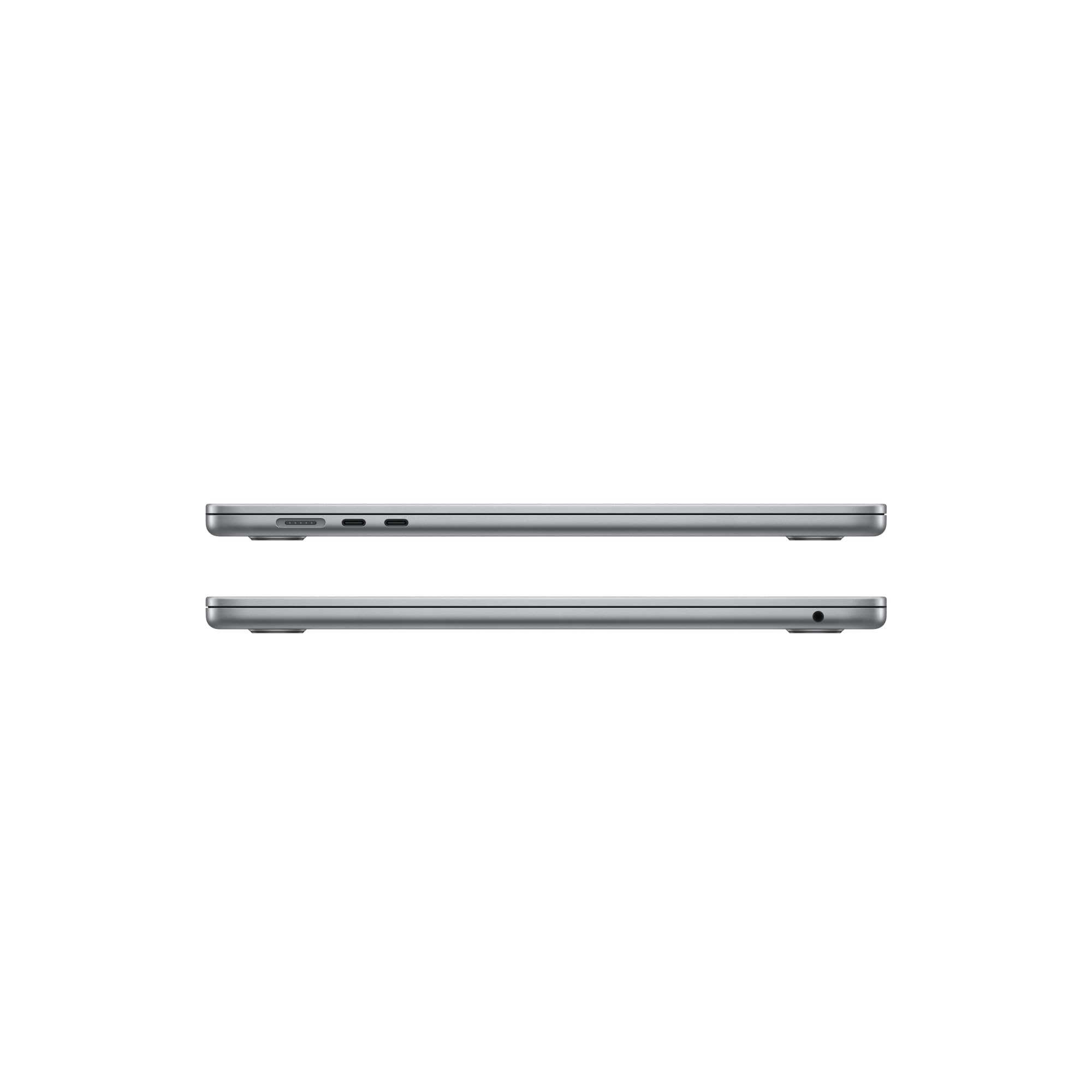 Apple MacBook Air 2023, Chip M2 con CPU 8 núcleos, GPU 10 núcleos (15 Pulgadas, 8 GB de RAM,256 GB SSD de Almacenamiento) (QWERTY Inglés), Gris Espacial (Reacondicionado)