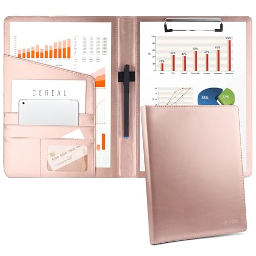 Artmitz Porte-bloc A4 en cuir synthétique pour le...