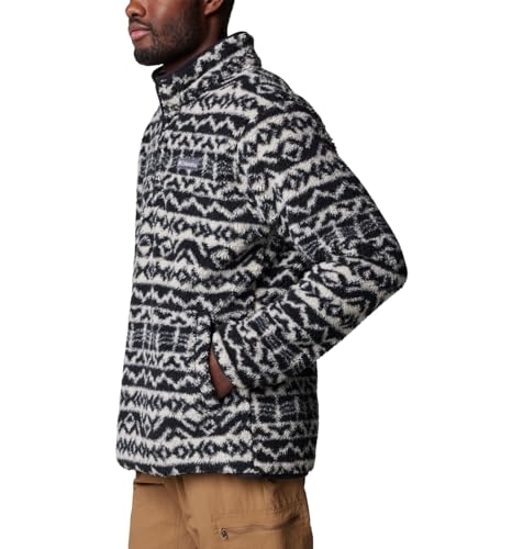 Columbia Herren Rugged Ridge Half Snap Fleece Sherpa Fleece Pull Over (1 Stück)
