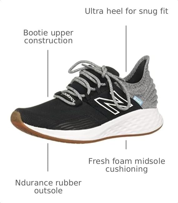 Image of New Balance Kids' Fresh Foam Roav V1 Lace-up Sneaker