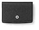 Graf von FABER-CASTELL 118759 - Notizblock Etui Cashmere, Schwarz, mit Notizblock, Stiftschlaufe und Fächer