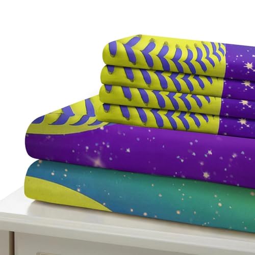 Housse de couette softball parure de lit 3D microfibre super douce - 7