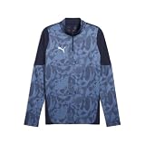 [プーマ] 66021606_teamCUP 1/4 ジップトップ ネイビー_3XL