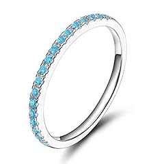 sterling silver-blue