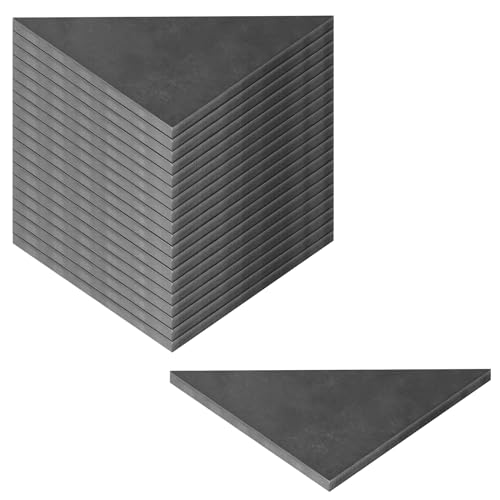 eoere 20 PCS Steel Plate Gussets 4" x 4" x 1/8" Weld On Triangle Gusset Base, 11 Gauge