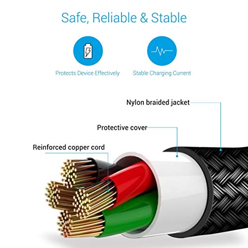 Portronics Konnect L 1.2Mtr, Fast Charging 3A Micro USB Cable with Charge & Sync Function (Grey) - Image 6