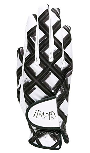 Women's Golf Glove - Glove It - Right Hand Golf Glove - 2020 Abstract Pane - Soft Cabretta Leather Gloves - UV Spectrum Protection - Ladies Performance Grip Gloves for Golfing (Small) (G2701RS)
