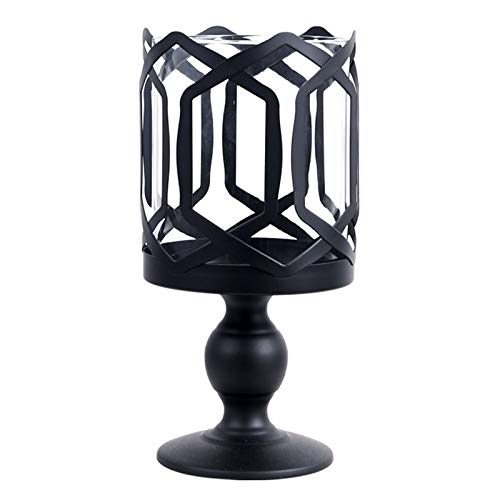 Qksky Nordic Metal Candelabra Candlestick Candle Holder Table Decorative Romantic Wedding Bar Party Home Decoration Candle Holders For Table #TOP5