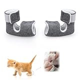 vomvomp 1 Pair Cat Hock Socks for Kitten Sore Hocks Ankle Protective for Cats Recovery and Relief Wound Pain