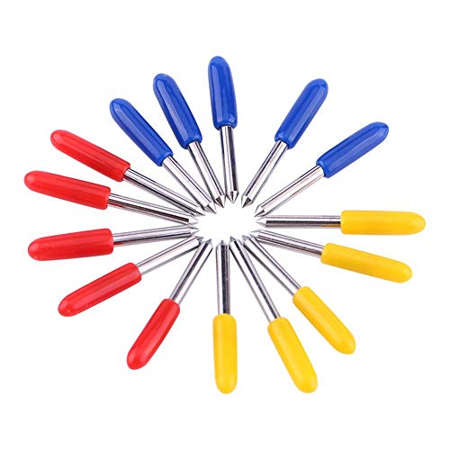 15 stück Roland Schneidklinge 30/45/60 Grad Vinyl Cutter Messer Klingen Vinyl Cutter Messer Klingen für Roland Plotter