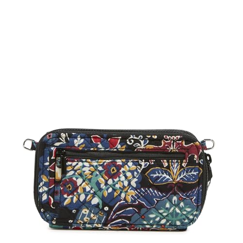 Image of Vera Bradley Women's Cotton All in One Crossbody Purse With RFID Protection